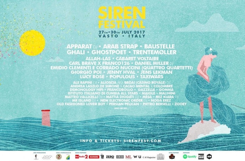 Siren Festival 2017: line up, orari definitivi e location