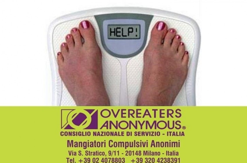 Gruppo di aiuto "Overeaters Anonymous" per mangiatori compulsivi