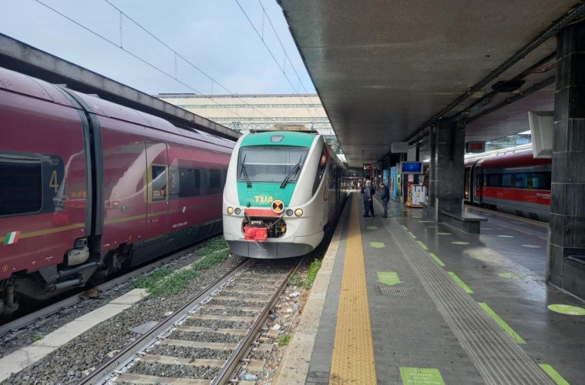 Altro test ferroviario di TUA per un collegamento veloce Pescara-Roma Termini