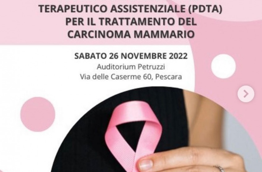 Carcinoma mammario, convegno all'Auditorium Petruzzi