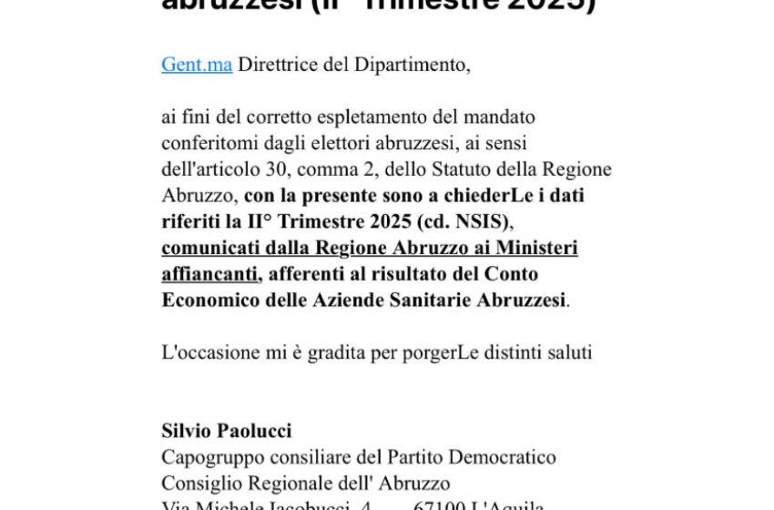 Sanità, la denuncia del Pd: "Situazione fuori controllo"