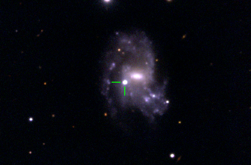 La Supernova Asociale osservata col Telescopio d'Abruzzo