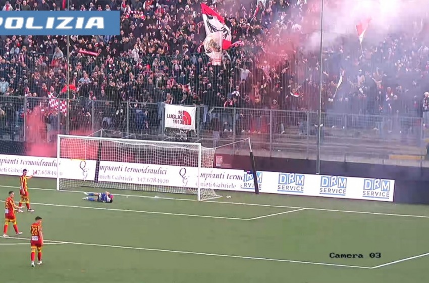 Ultr&agrave; teramano daspato 5 anni per la bomba carta nel derby