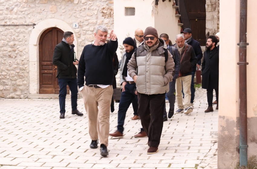 Il Principe Saudita in visita al "Modello Santo Stefano di Sessanio"