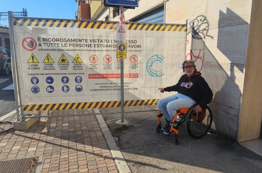 Barriere architettoniche nel cuore di Pescara