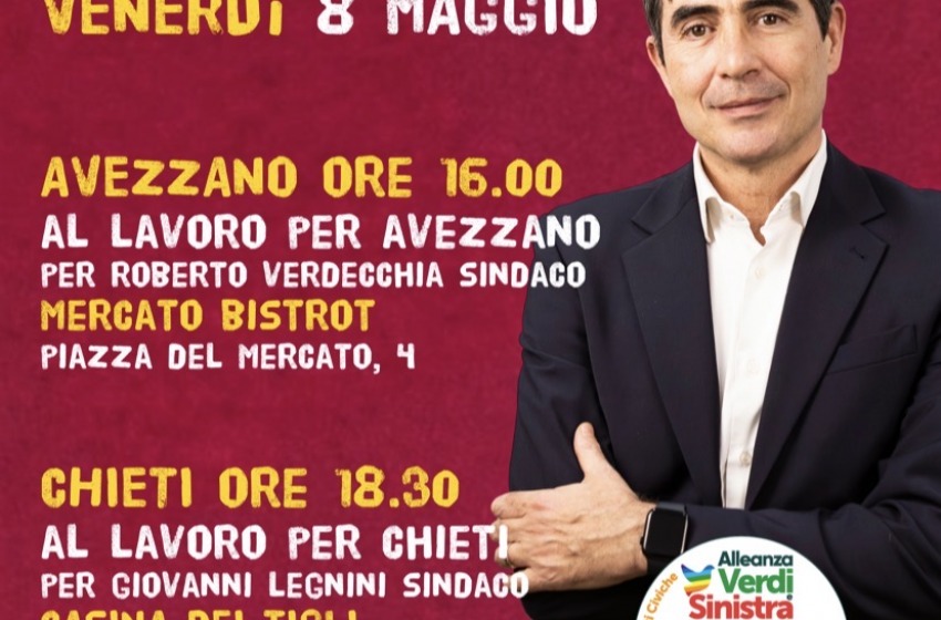 Anche Fratoianni a Chieti per Legnini e Verdecchia