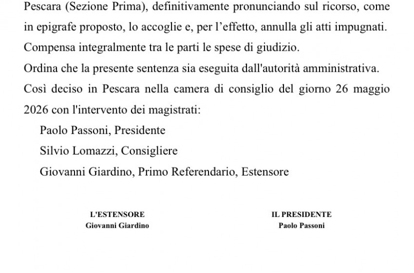 Bocciati i referendum sulla Nuova Pescara