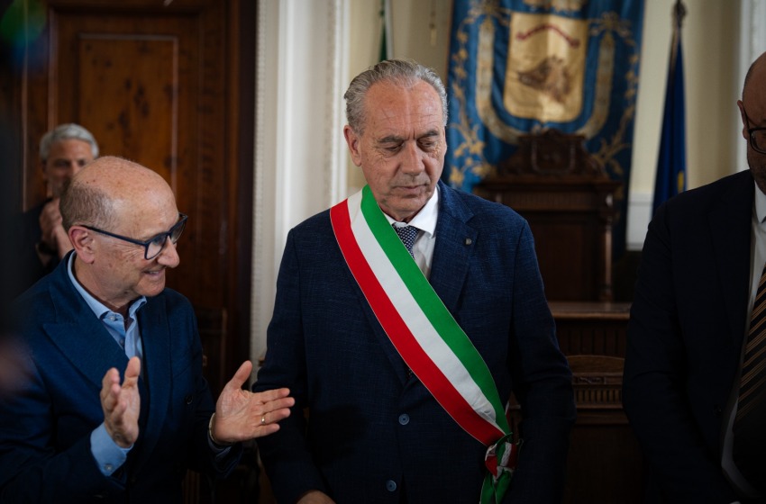 Giovanni Legnini proclamato sindaco di Chieti