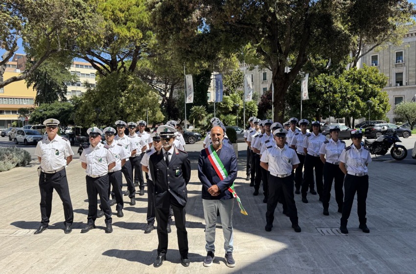 Presentato il nuovo 'squadrone' di polizia locale 