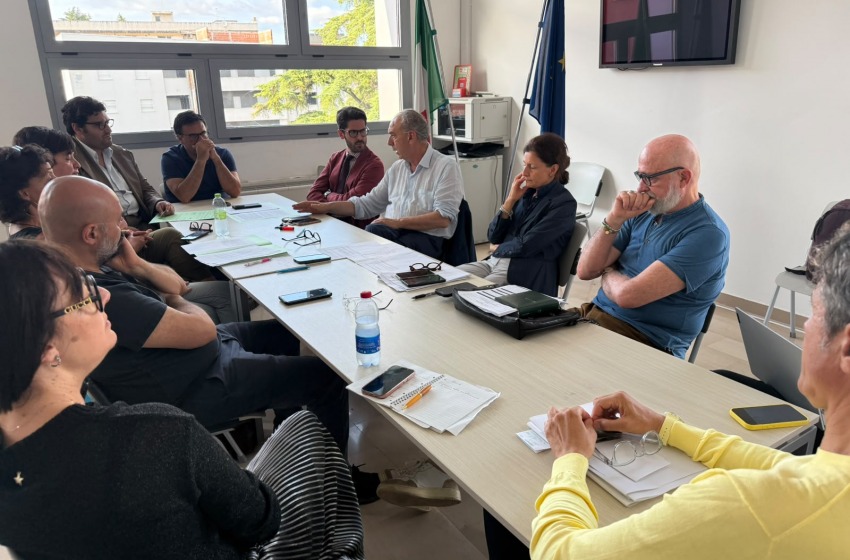 Giunta Legnini riunita alla Delegazione di Chieti Scalo