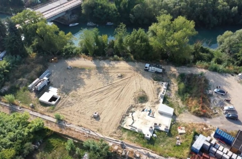 Completata la vasca di prima pioggia in zona Capacchietti