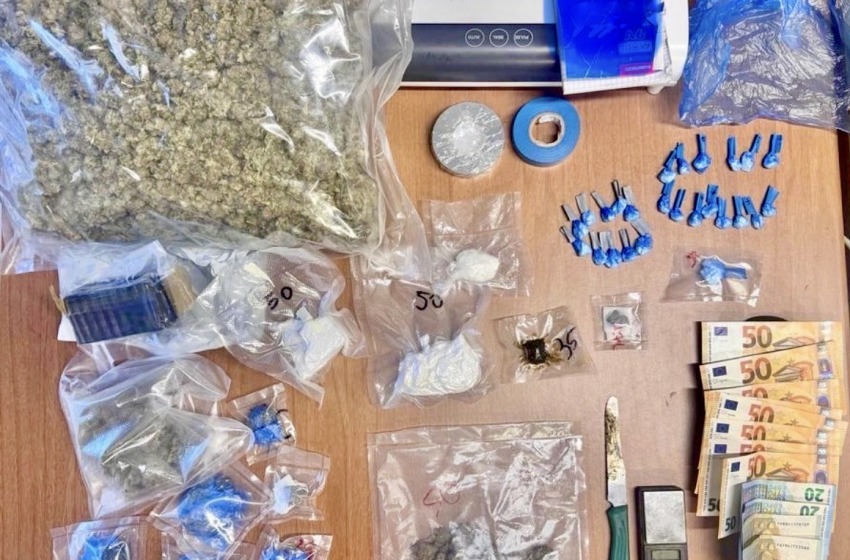 Blitz antidroga nella zona Colli: arrestato 50enne con oltre 1,6 kg di stupefacenti