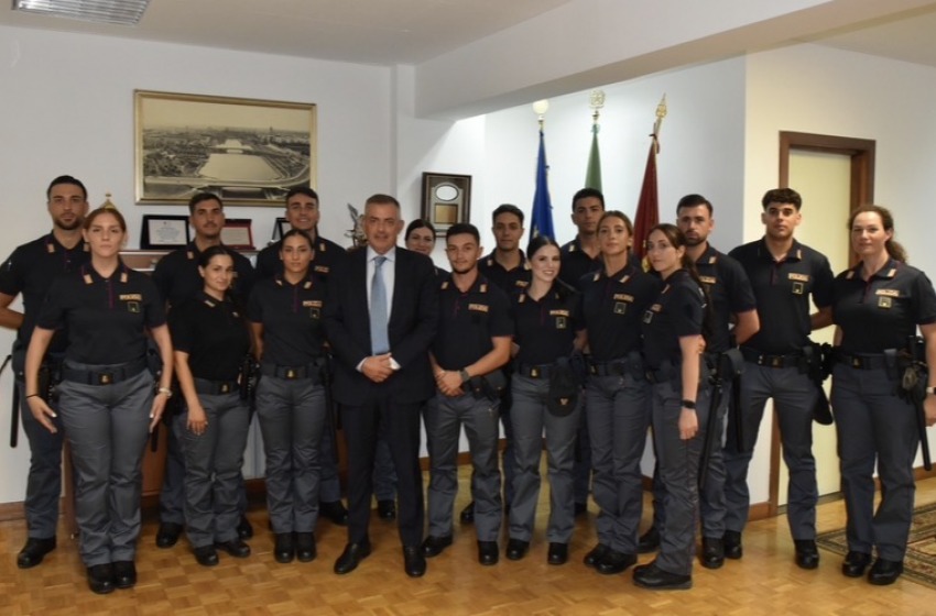 Questura di Teramo, arrivano 18 nuovi agenti della Polizia di Stato