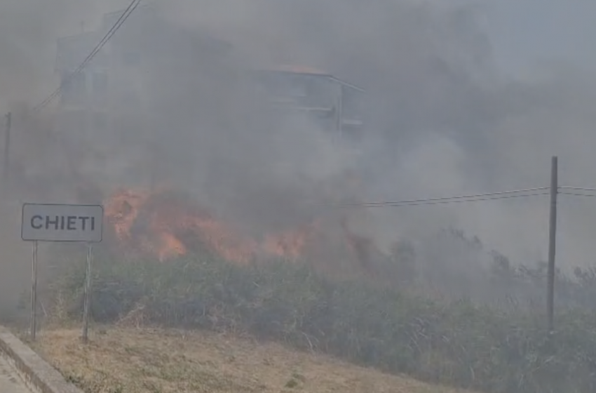 Incendio Filippone-Santa Barbara, rogo domato e area sotto controllo