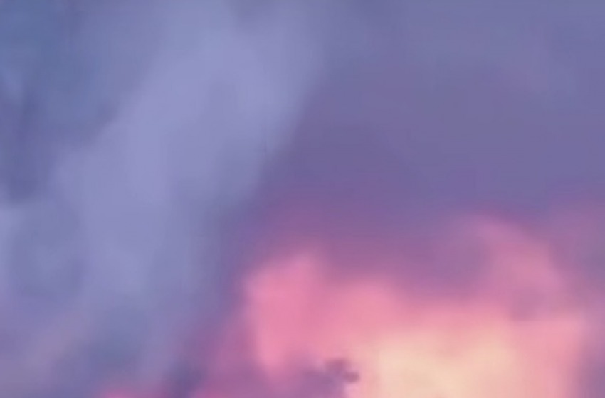 Incendio sul Monte Morrone, mezzi e pompieri in azione