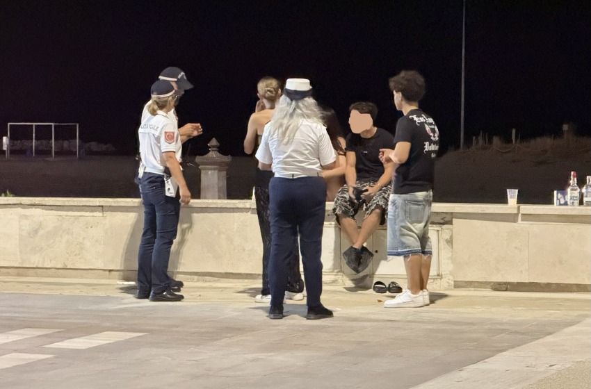 Ordinanza anti-alcol a Pescara: 22 sanzioni in una sera