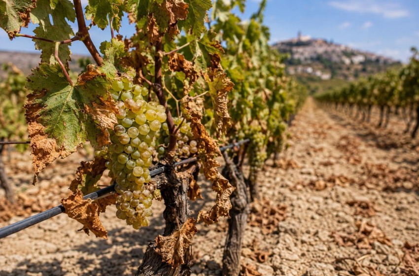 Vendemmia 2026, siccit&agrave; e perdite fino al 70%