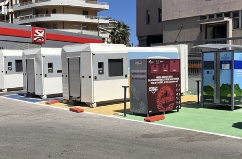 Rifiuti, attiva la terza eco-piazzola h24: ecco come funziona