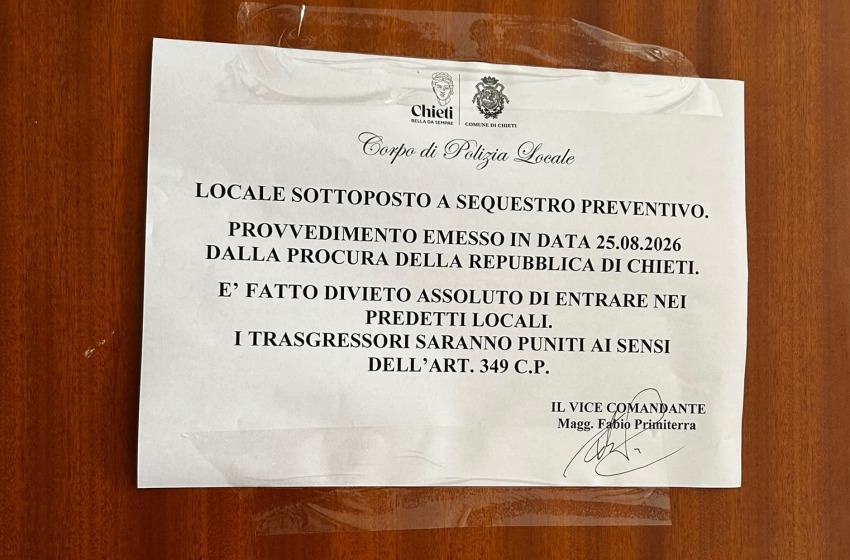 Sequestro di appartamento occupato a via degli Ernici