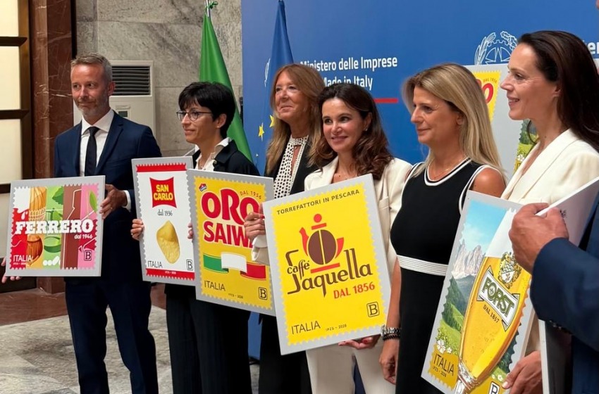 Saquella 1856 sul francobollo: il 'Made in Italy' celebra l&rsquo;eccellenza abruzzese