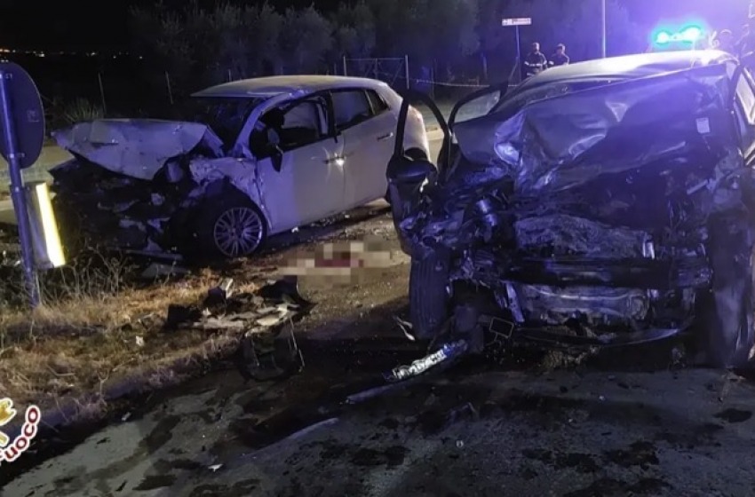 Scontro frontale a San Salvo, due vittime