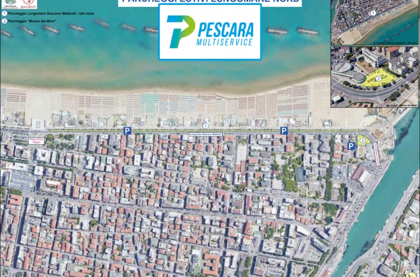 Pescara, cambia la sosta sulla riviera: stop al pagamento, ma solo in parte