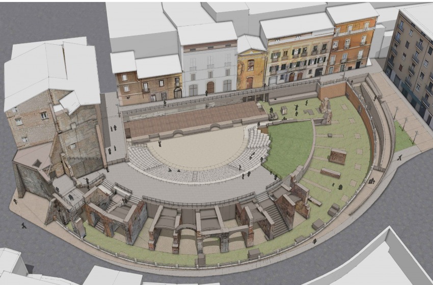Teatro romano di Teramo, via libera al progetto con 600 spettatori