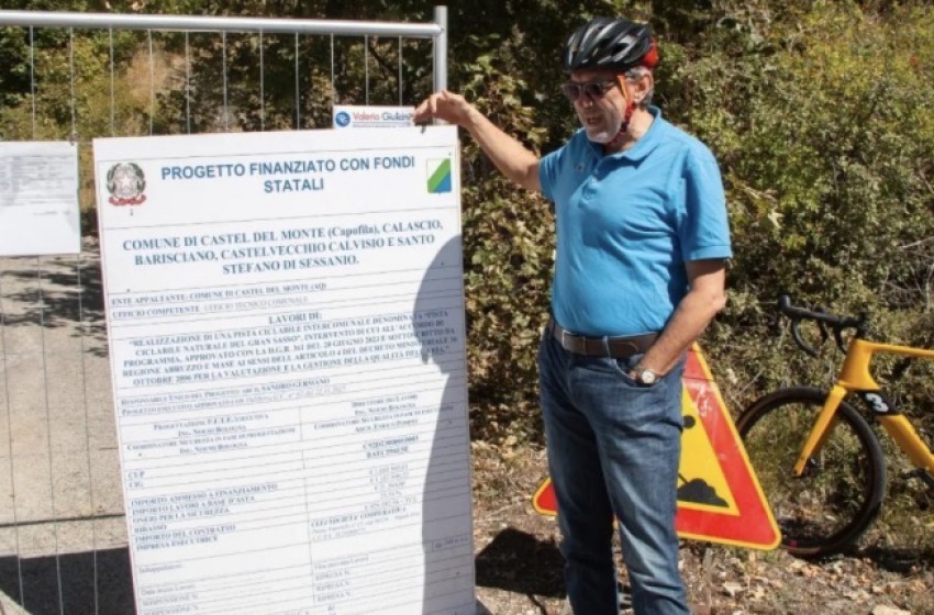 Gran Sasso: la pista ciclabile naturale cresce di 24 km