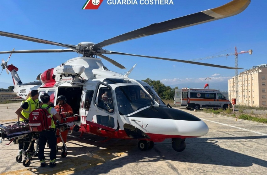 Evacuazione medica da un traghetto a 68 miglia da Pescara