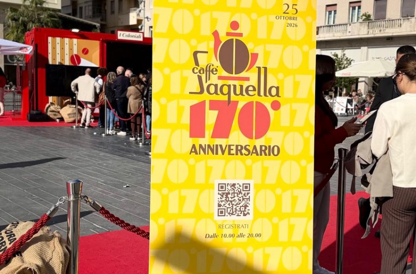 Saquella 1856: Pescara celebra 170 anni di storia, cultura e passione per il caff&egrave;