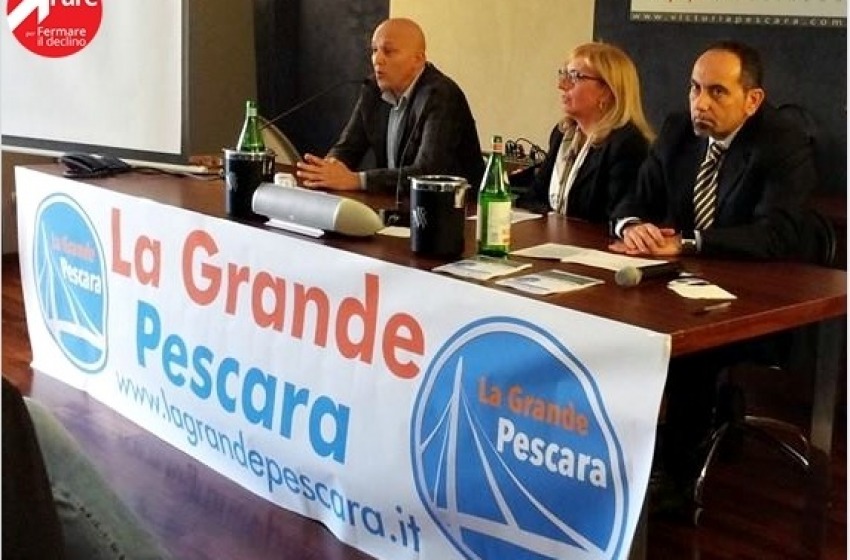 Pirozzi e Tabasso candidati per il consiglio con La Grande Pescara