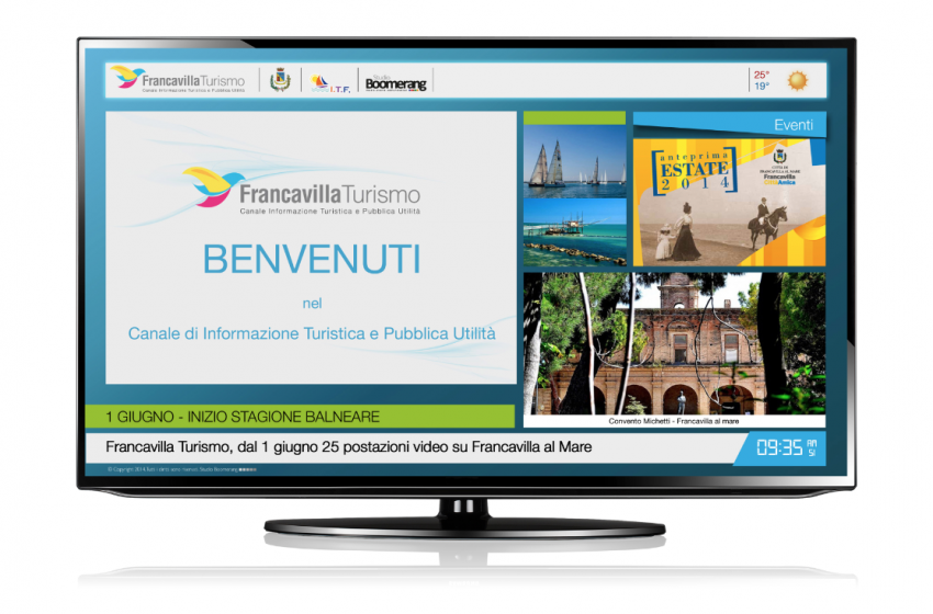 A Francavilla al Mare arriva la Tv che t'informa su quello che c'è