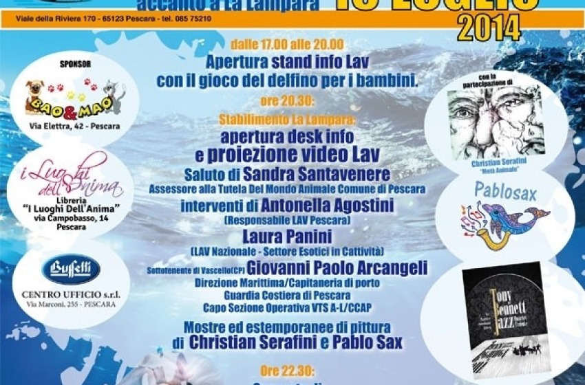 Pescara, il Comune aderisce alla campagna nazionale sui Delfini