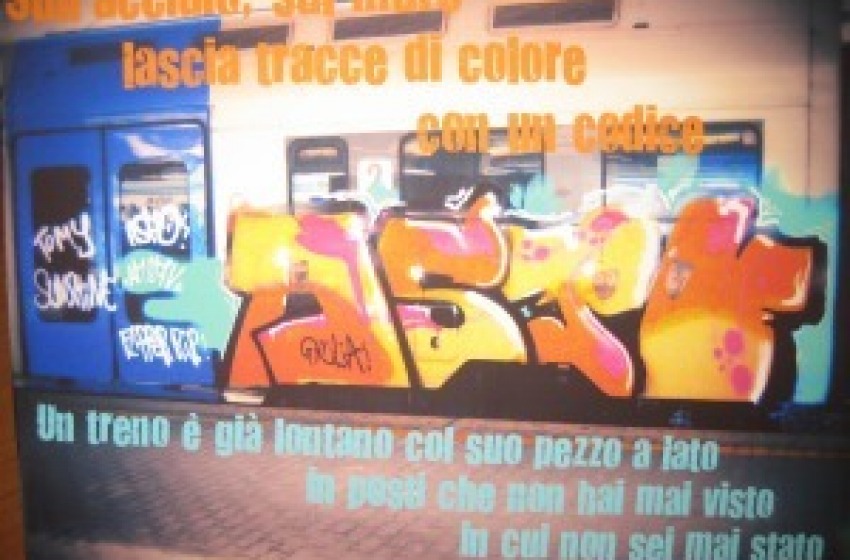 Writers pugliesi con la "Maria"