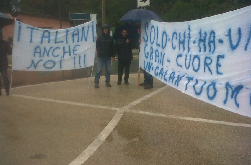 La rabbia dei pescatori