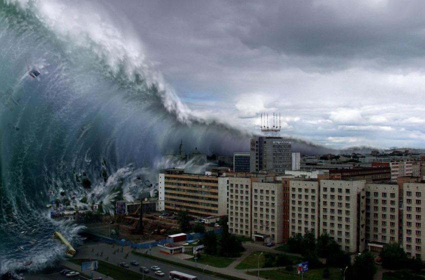 Allerta Tsunami, immagini terrificanti dal mondo