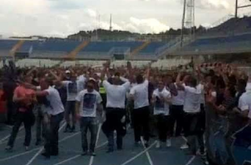 Il Saluto dei Rangers a Domenico