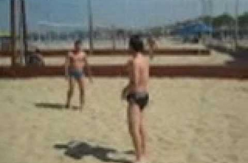 Immobile e Insigne giocano a Footvolley